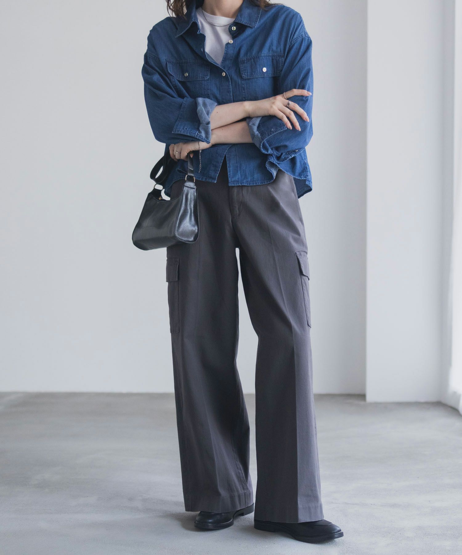 nAvy  カーゴチノパンツ レディース商品画像-13