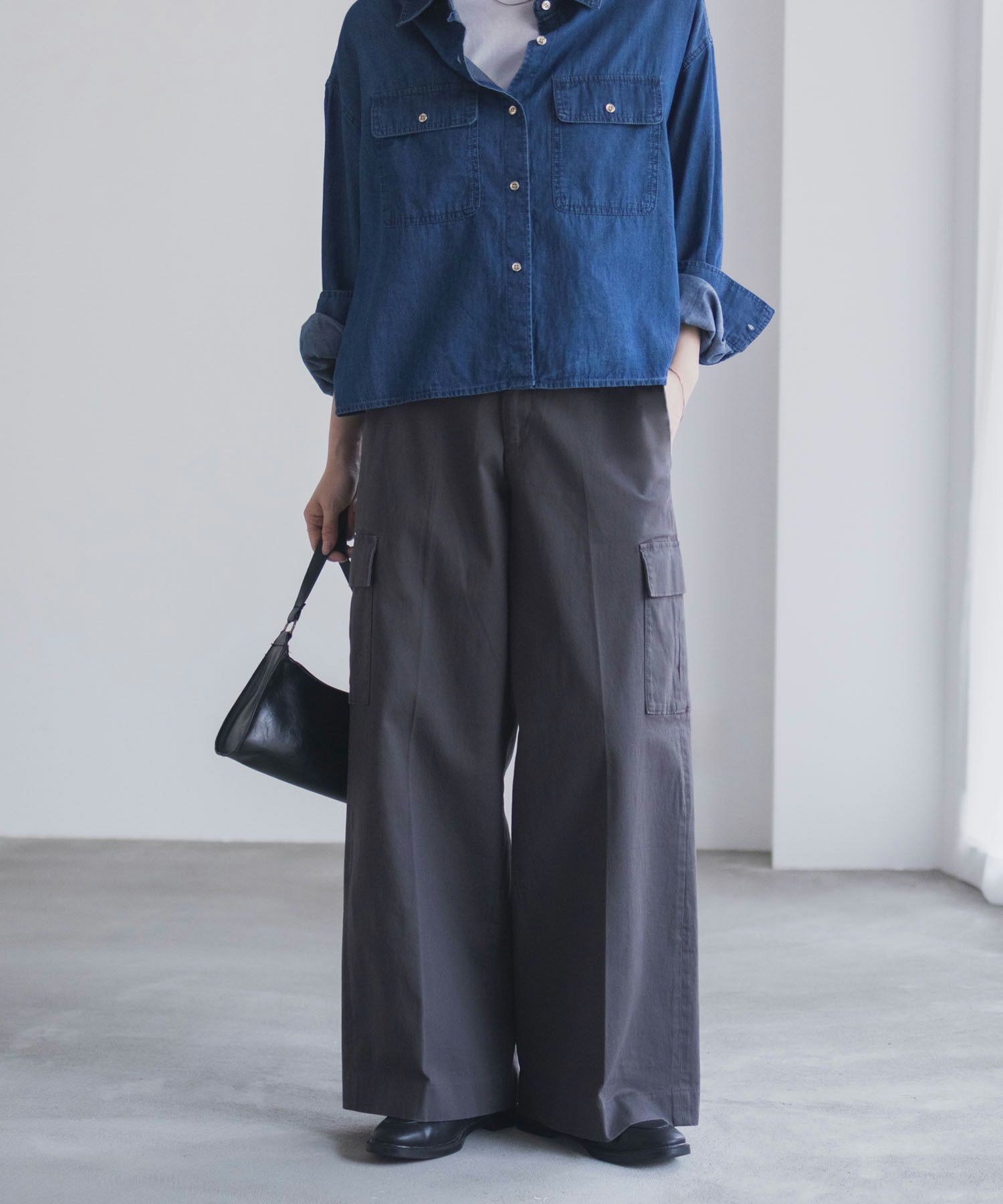 nAvy カーゴチノパンツ レディース