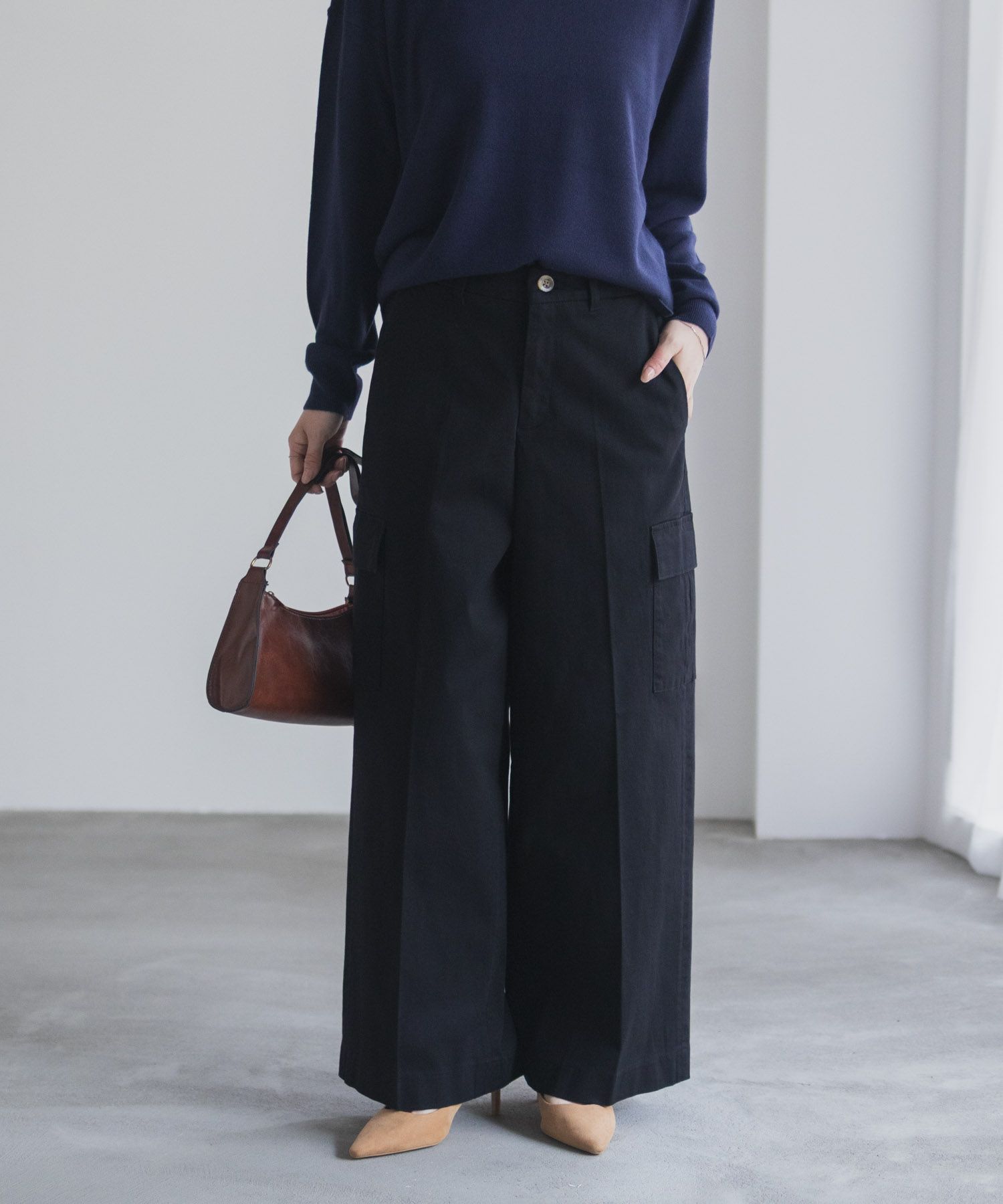 nAvy カーゴチノパンツ レディース商品画像-19