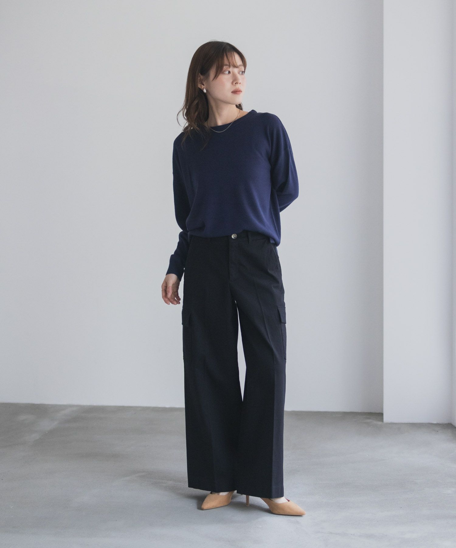 [値下げ]nAvy  カーゴチノパンツ レディース商品サムネイル-35
