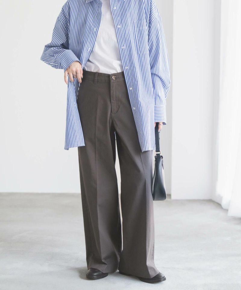 nAvy  ワイドチノパンツ レディース商品画像-2