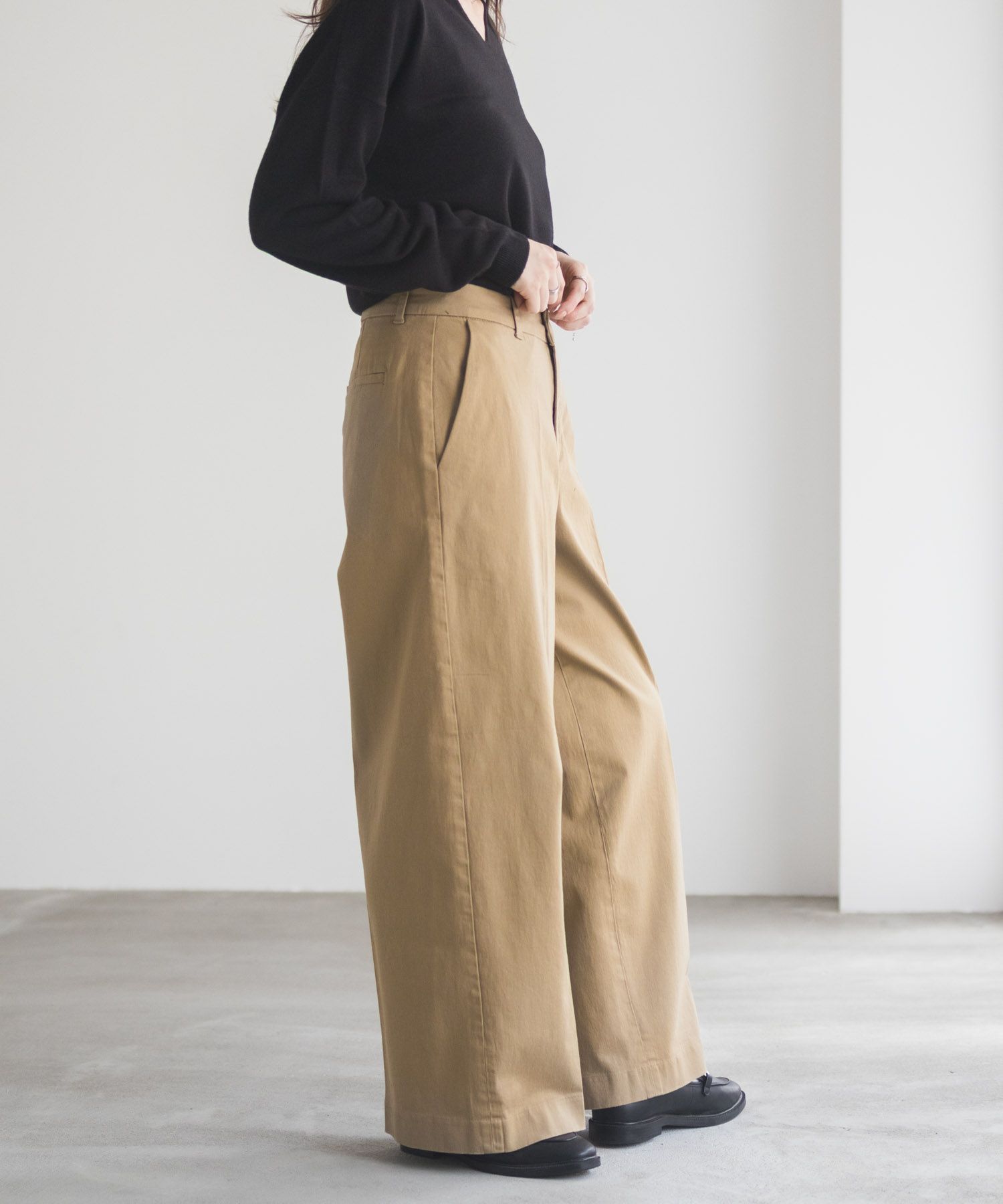 nAvy ワイドチノパンツ レディース商品サムネイル-8