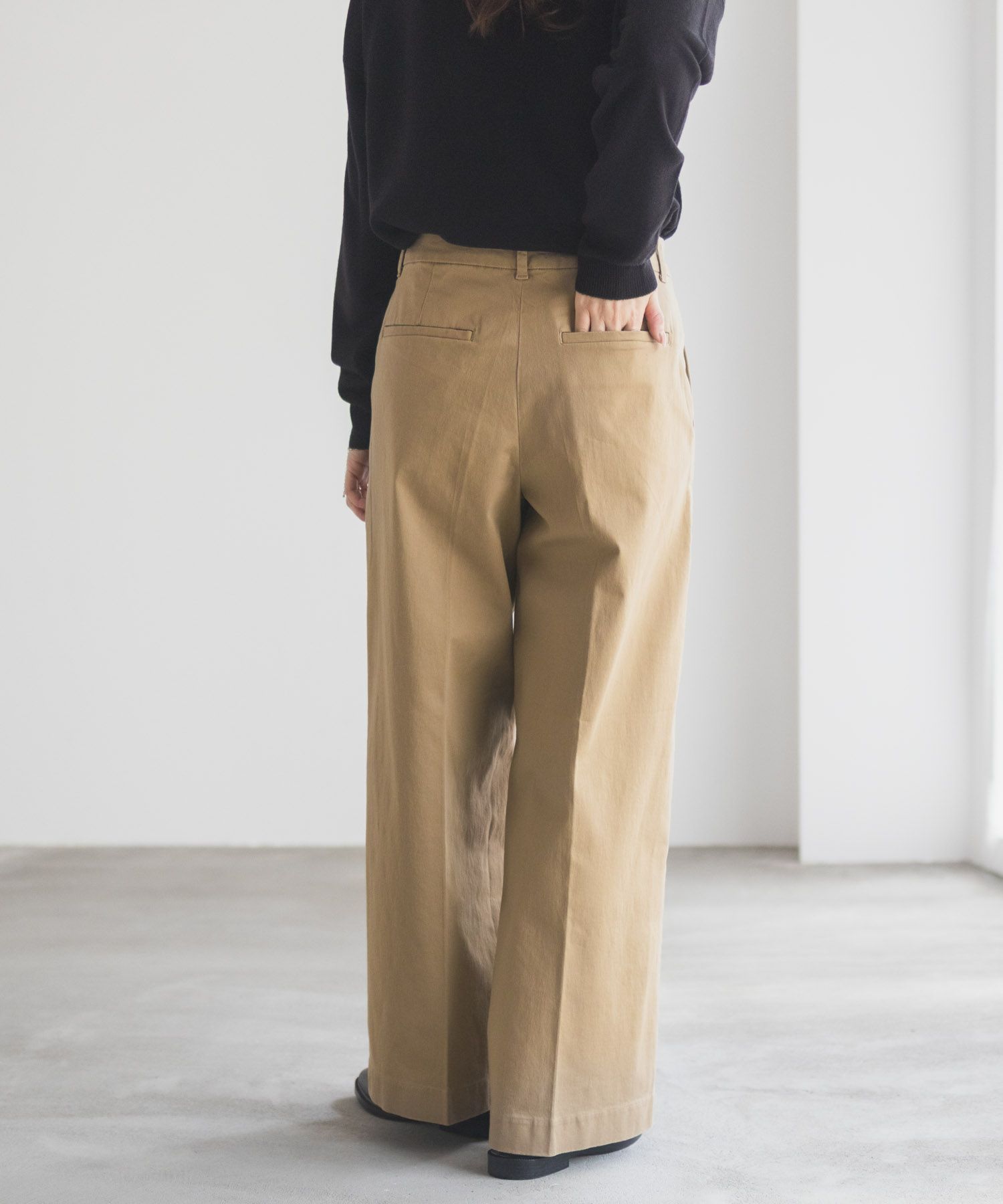 nAvy ワイドチノパンツ レディース商品サムネイル-9