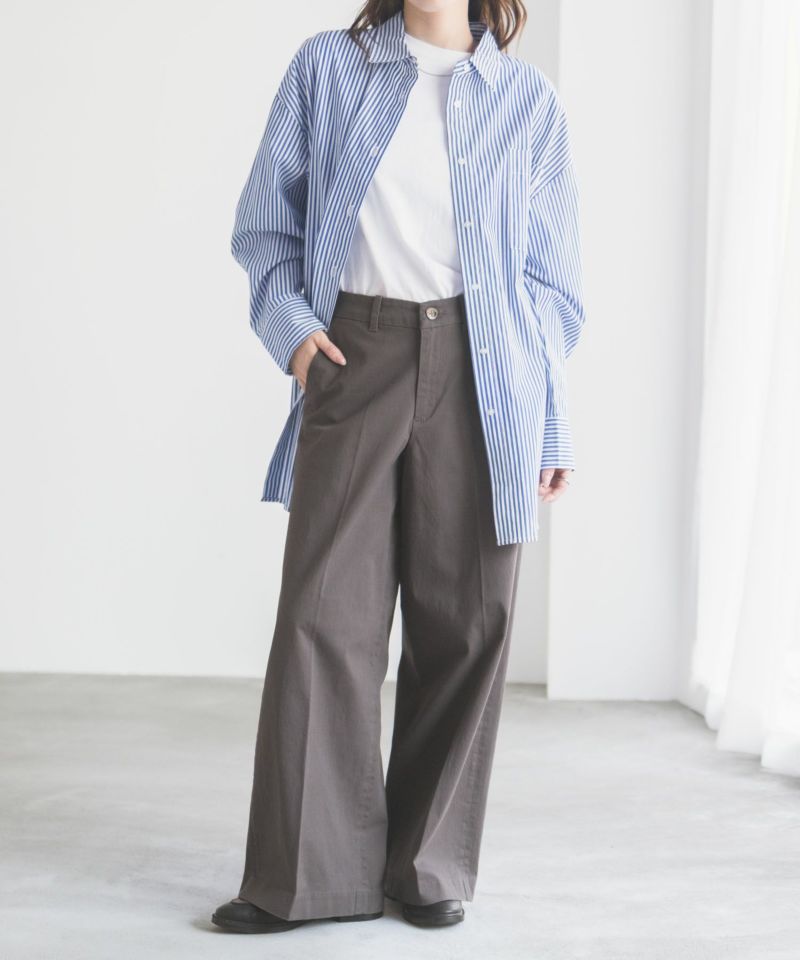 [値下げ]nAvy  ワイドチノパンツ レディース商品画像-12