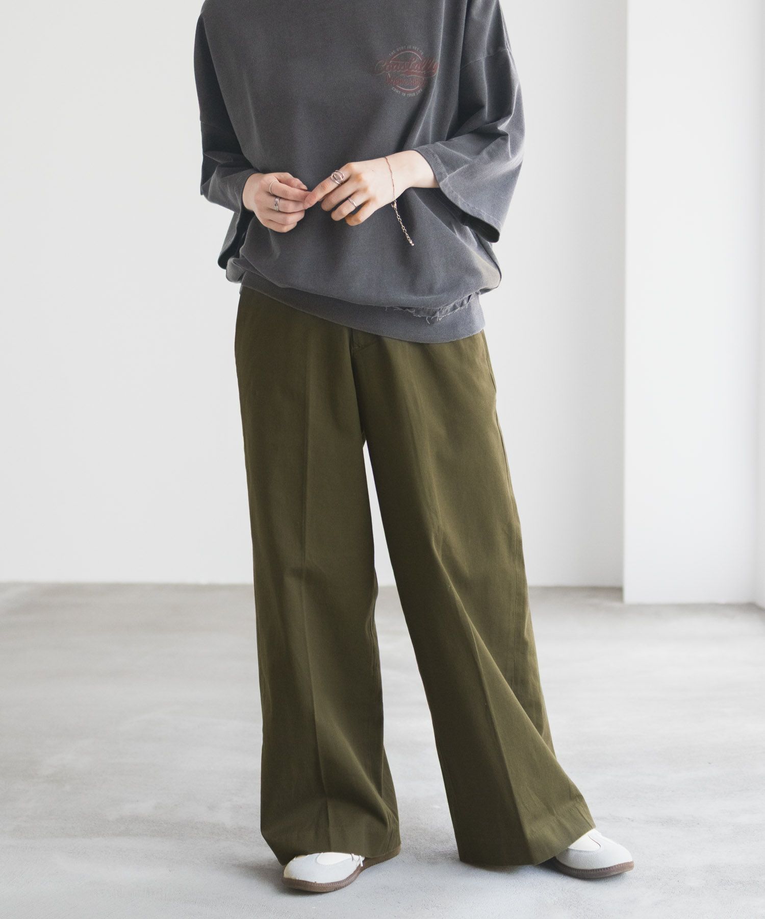 nAvy ワイドチノパンツ レディース商品サムネイル-19