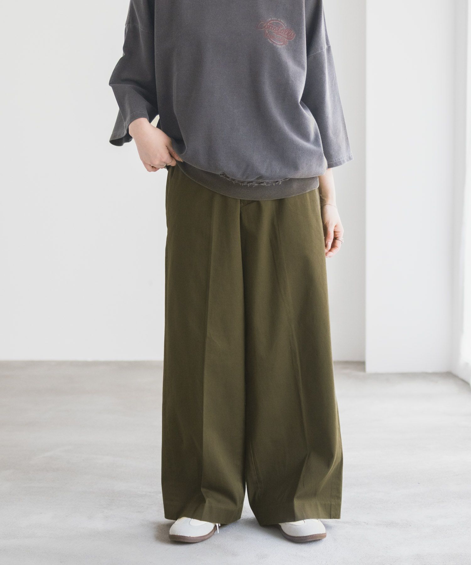 nAvy ワイドチノパンツ レディース商品サムネイル-20