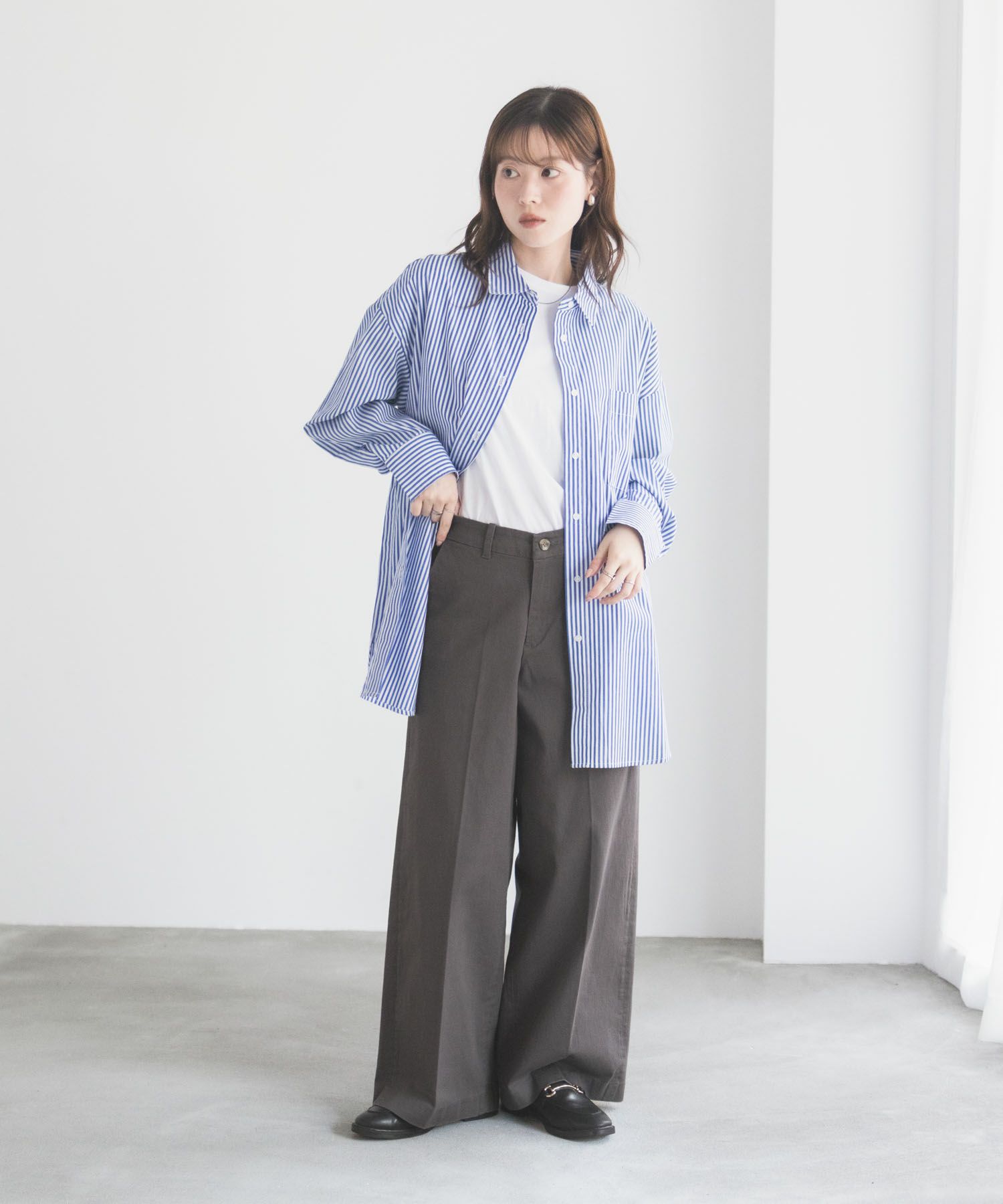 nAvy  ワイドチノパンツ レディース商品サムネイル-37