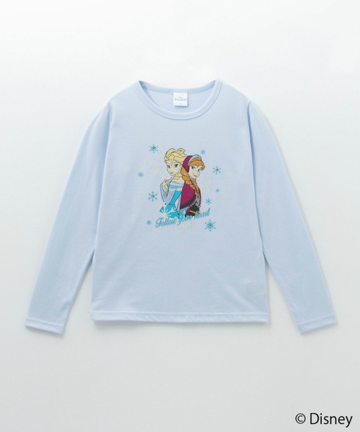 Disney 『アナと雪の女王』 長袖Tシャツ キッズ ネコポス 対応商品