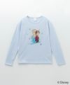 Disney 『アナと雪の女王』 長袖Tシャツ キッズ メール便 対応商品商品サムネイル-1