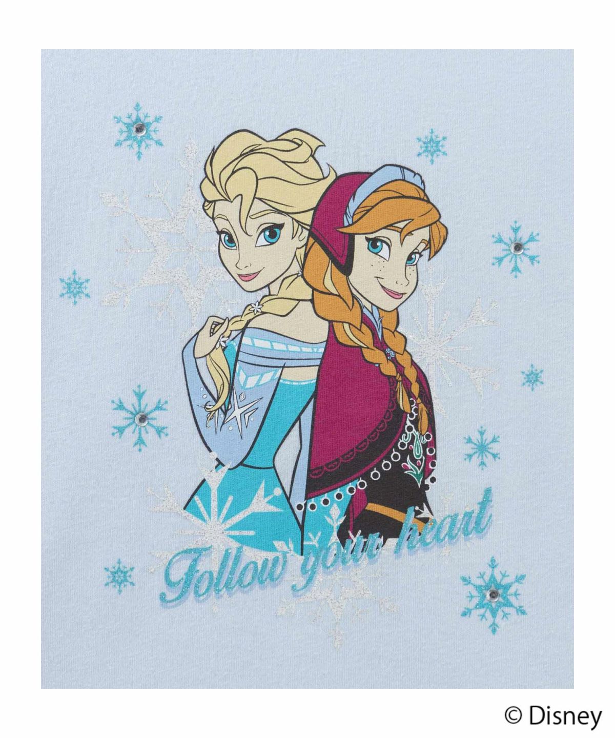 Disney 『アナと雪の女王』 長袖Tシャツ キッズ ネコポス 対応商品