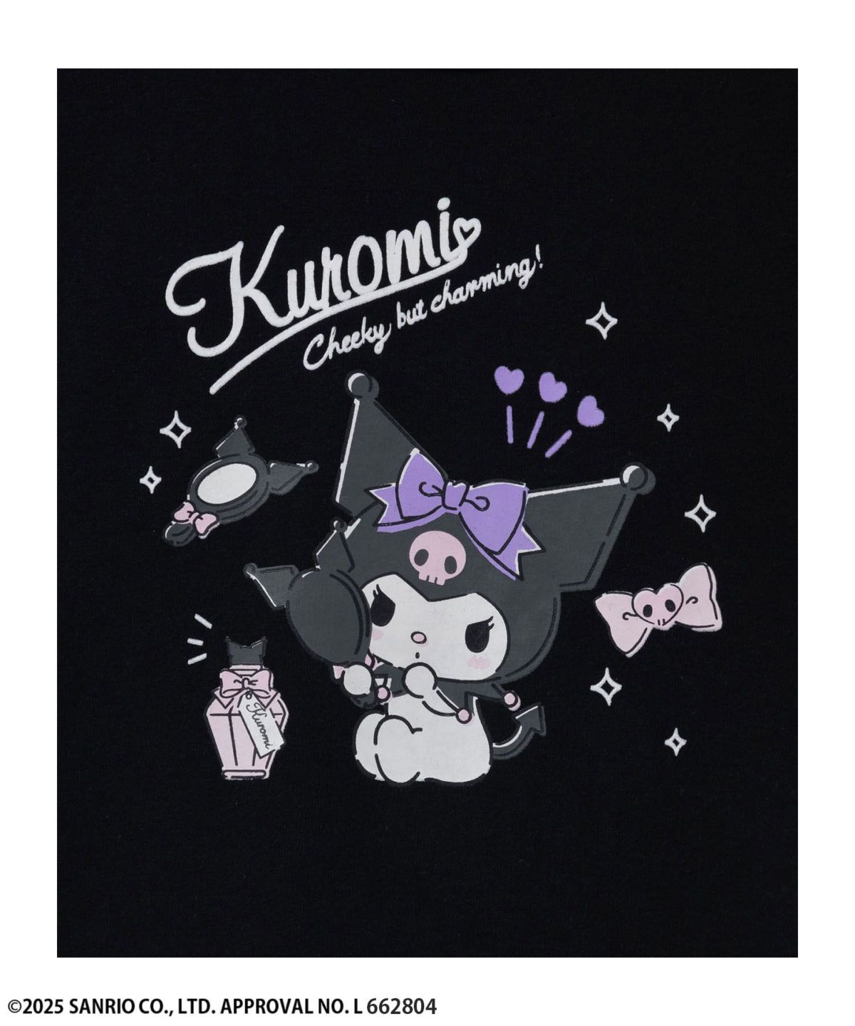 サンリオキャラクターズ クロミ プリント長袖Tシャツ キッズ ネコポス 対応商品
