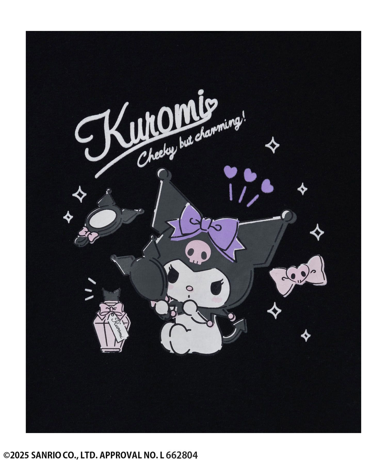 サンリオキャラクターズ クロミ プリント長袖Tシャツ キッズ メール便 対応商品商品サムネイル-3