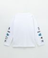 T-GRAPHICS  袖ロゴ長袖Tシャツ キッズ メール便 対応商品商品サムネイル-4