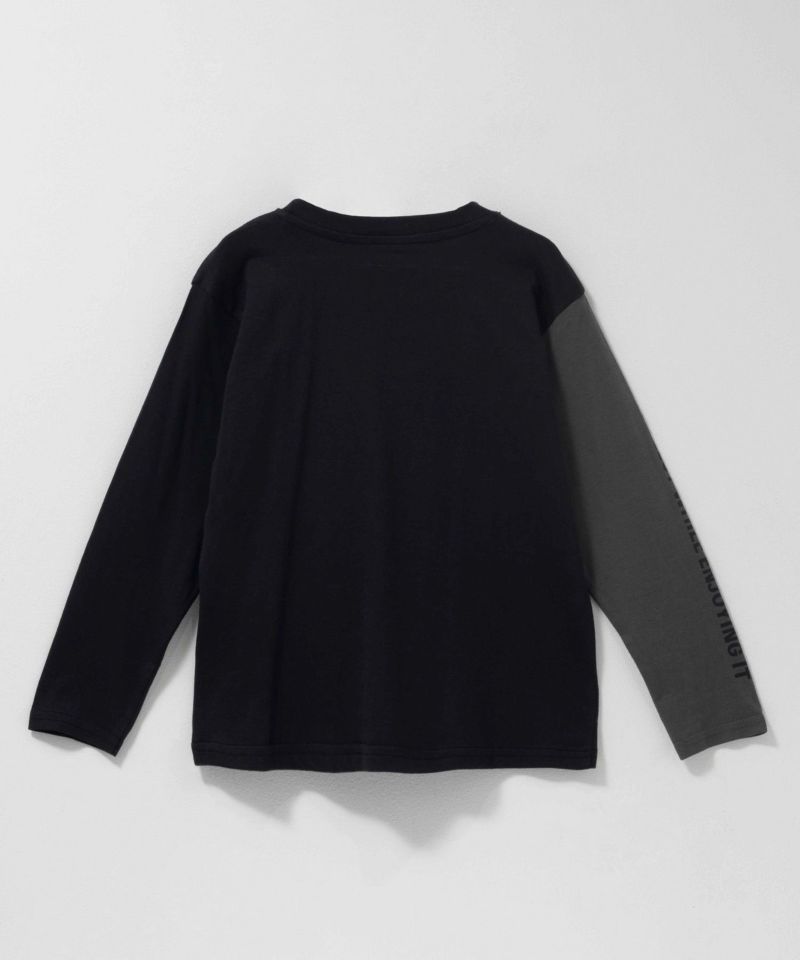 T-GRAPHICS  袖クレイジー長袖Tシャツ キッズ メール便 対応商品商品画像-2