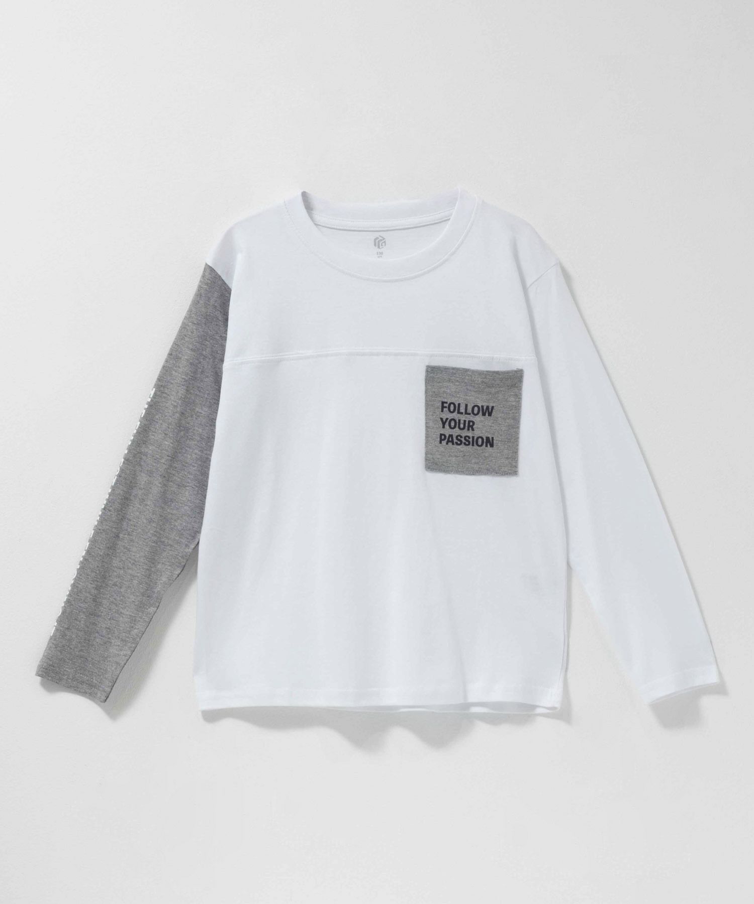 T-GRAPHICS 袖クレイジー長袖Tシャツ キッズ ネコポス 対応商品