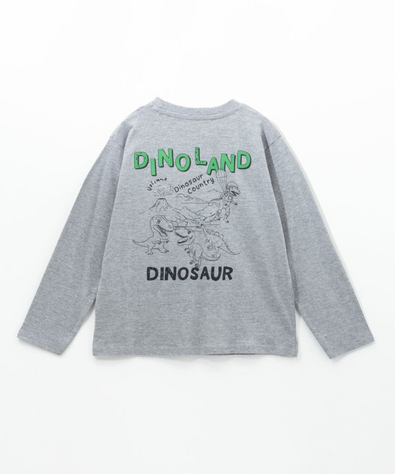 T-GRAPHICS  線描きアート長袖Tシャツ キッズ メール便 対応商品商品画像-1