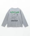T-GRAPHICS  線描きアート長袖Tシャツ キッズ メール便 対応商品商品サムネイル-1