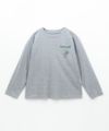 T-GRAPHICS  線描きアート長袖Tシャツ キッズ メール便 対応商品商品サムネイル-2