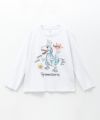 T-GRAPHICS  線描きアート長袖Tシャツ キッズ メール便 対応商品商品サムネイル-4