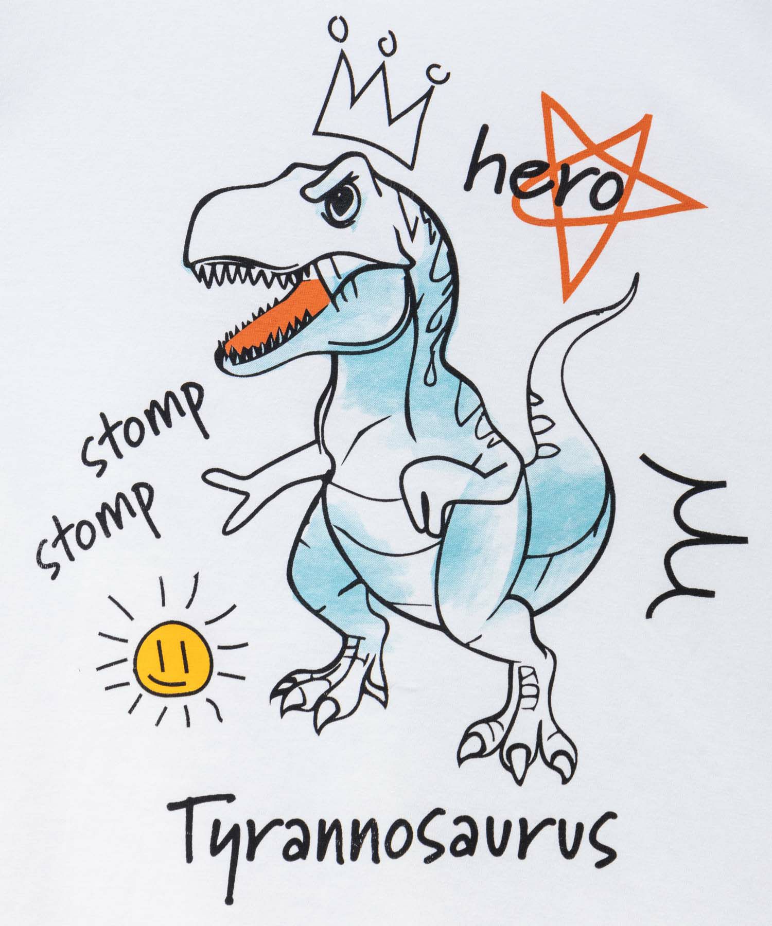 T-GRAPHICS  線描きアート長袖Tシャツ キッズ メール便 対応商品商品サムネイル-7