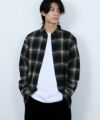 NAVY ソフトフランネルシャツ メンズ