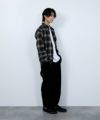 NAVY ソフトフランネルシャツ メンズ