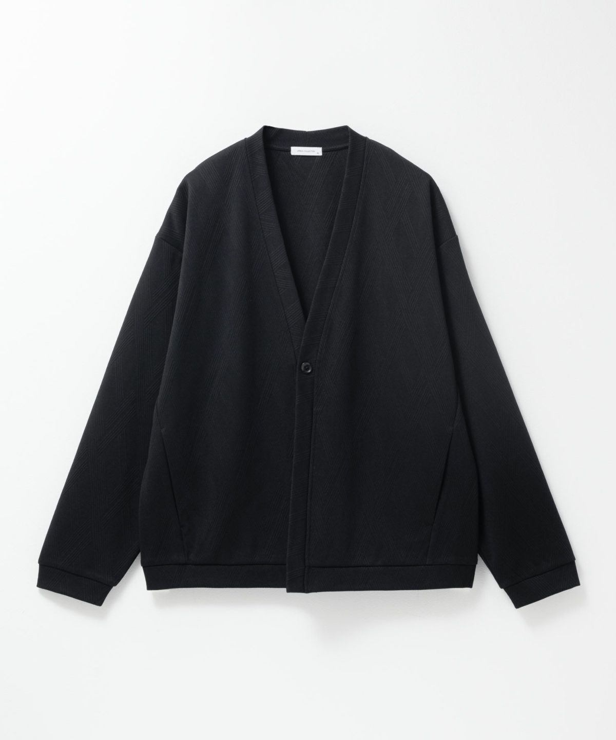 URBAN COLLECTION ふくれジャガードカーディガン メンズ