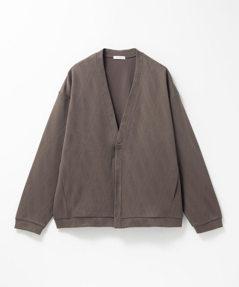 URBAN COLLECTION  ふくれジャガードカーディガン メンズ商品画像-26