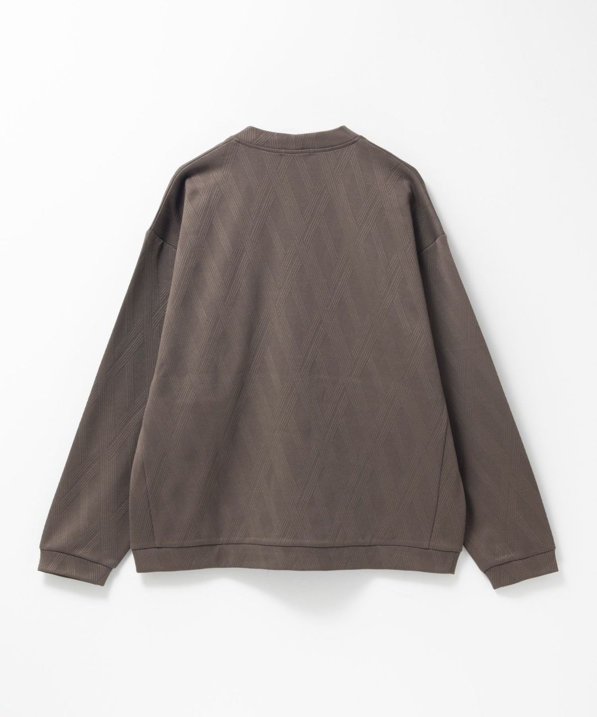 URBAN COLLECTION ふくれジャガードカーディガン メンズ