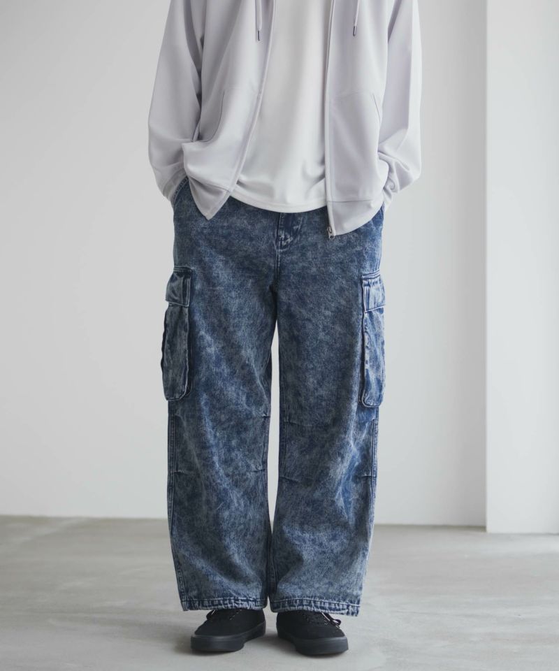NAVY デニムカーゴパンツ メンズ商品画像-10