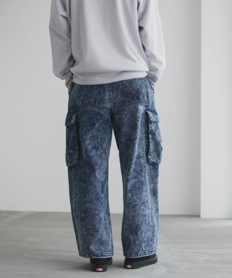 NAVY デニムカーゴパンツ メンズ商品画像-13