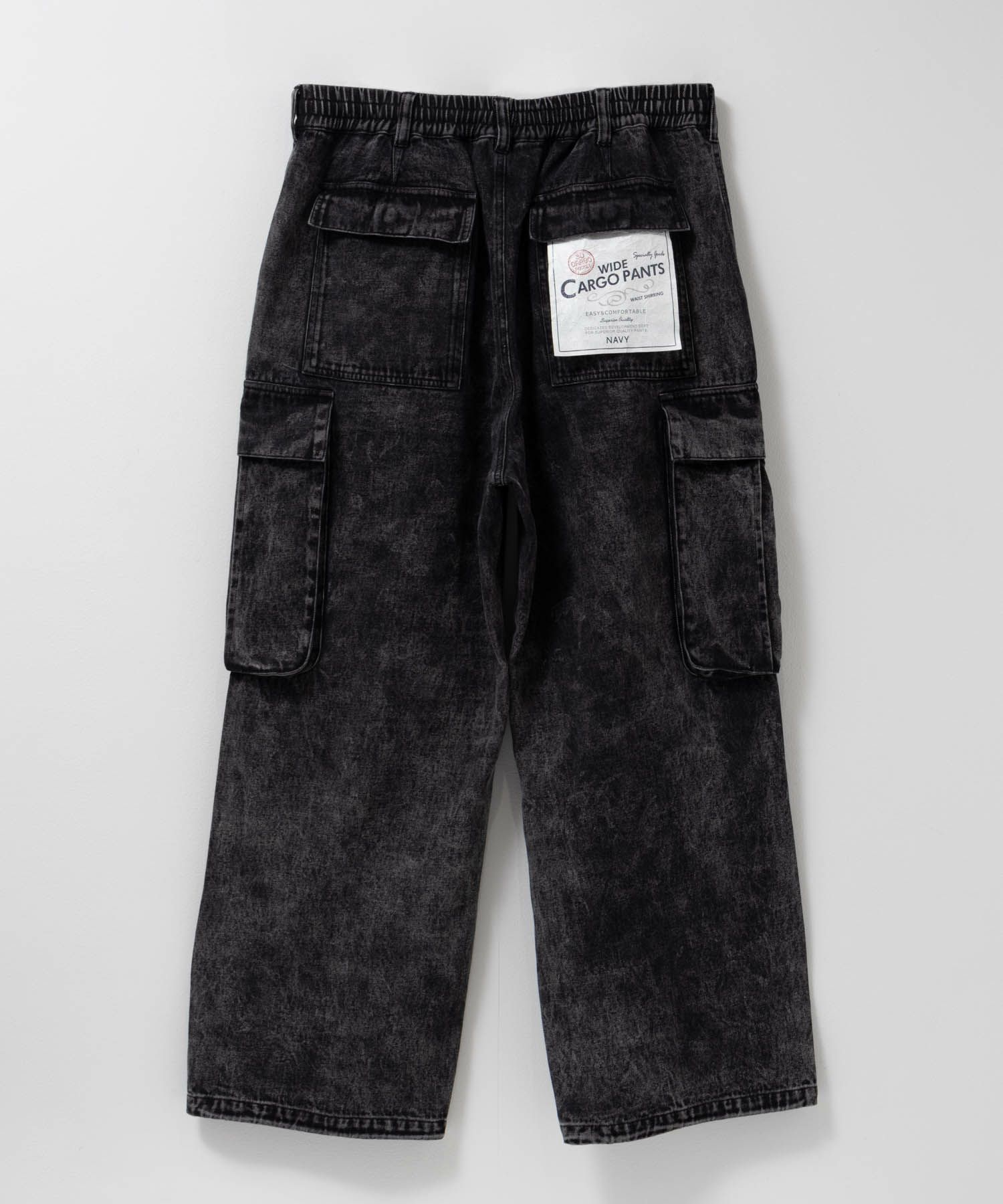 NAVY デニムカーゴパンツ メンズ