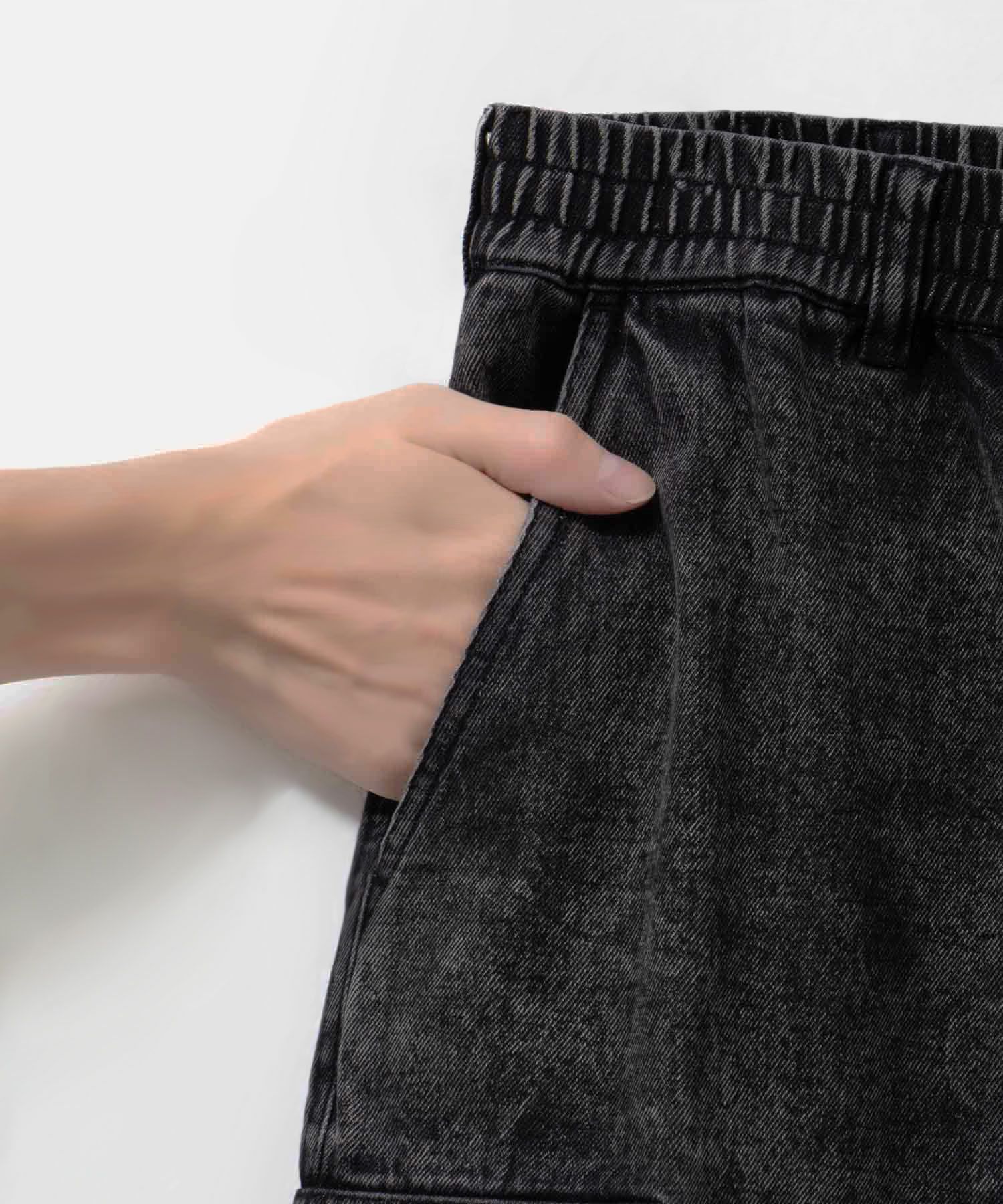 NAVY デニムカーゴパンツ メンズ