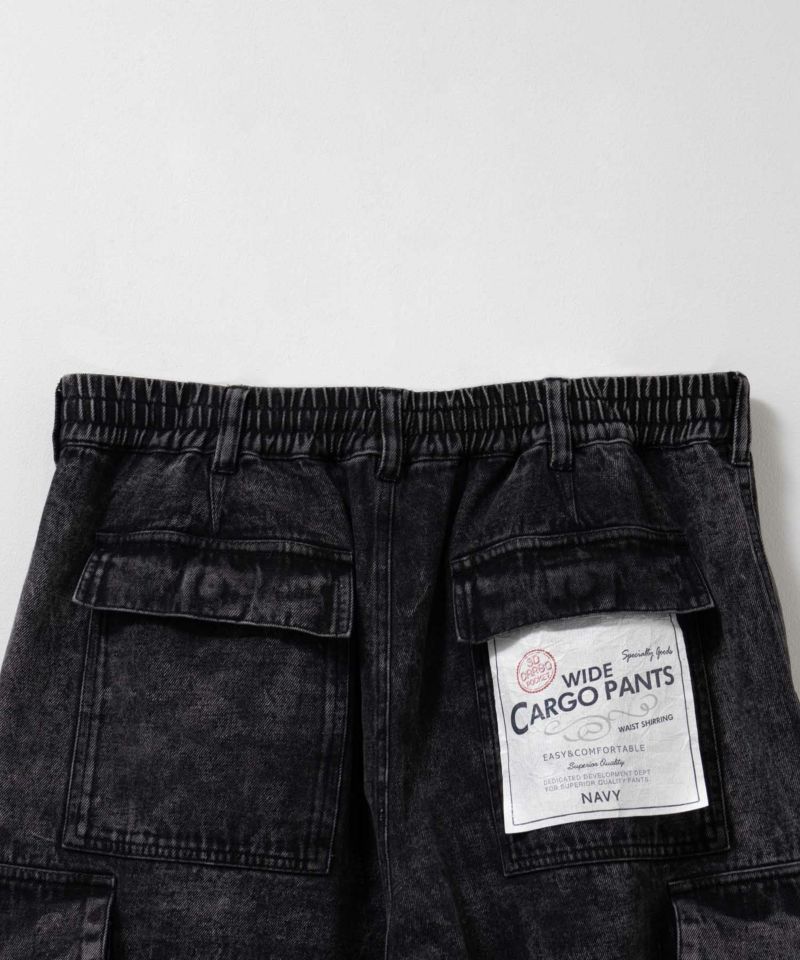 NAVY デニムカーゴパンツ メンズ商品画像-25
