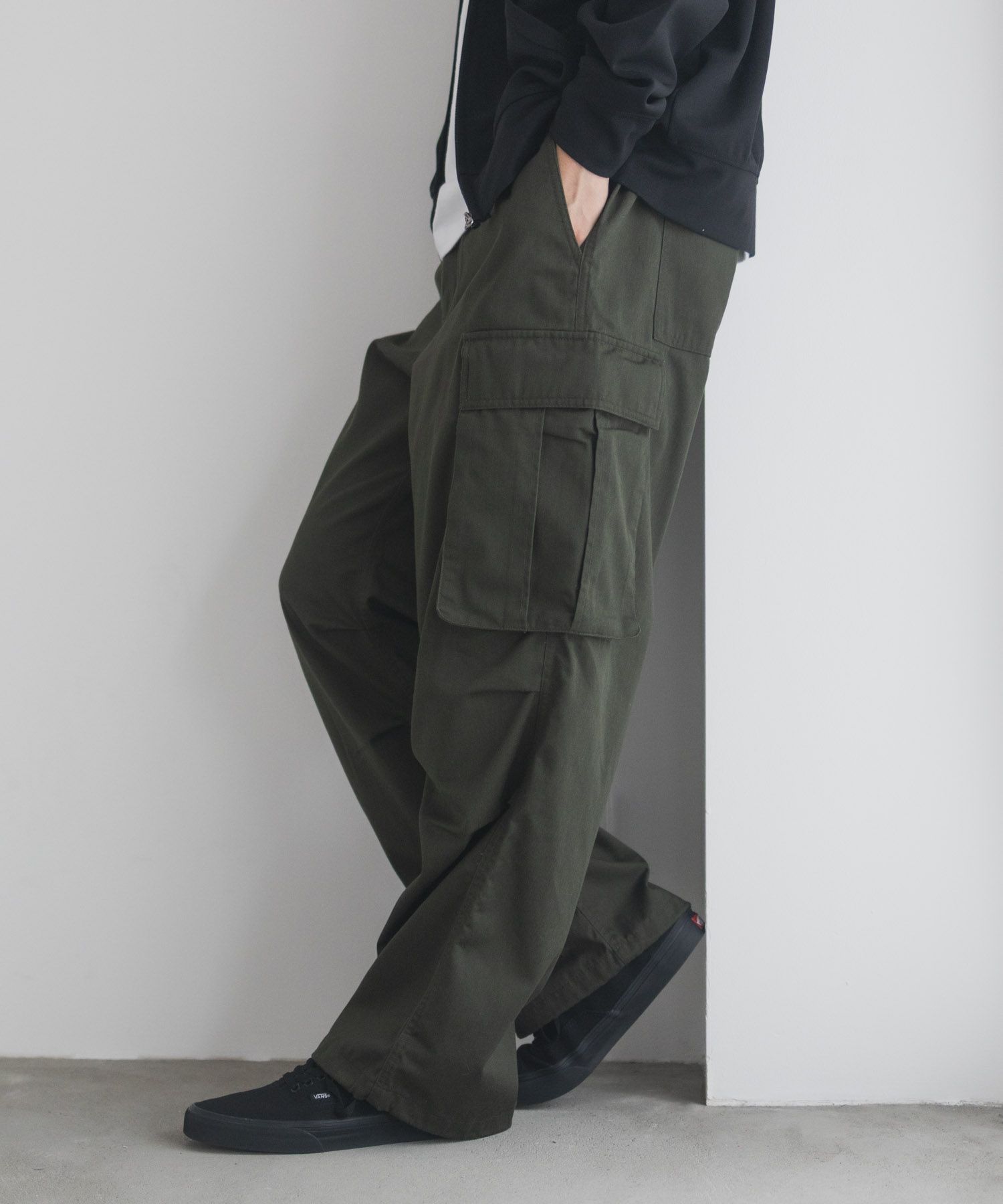 NAVY カーゴパンツ メンズ