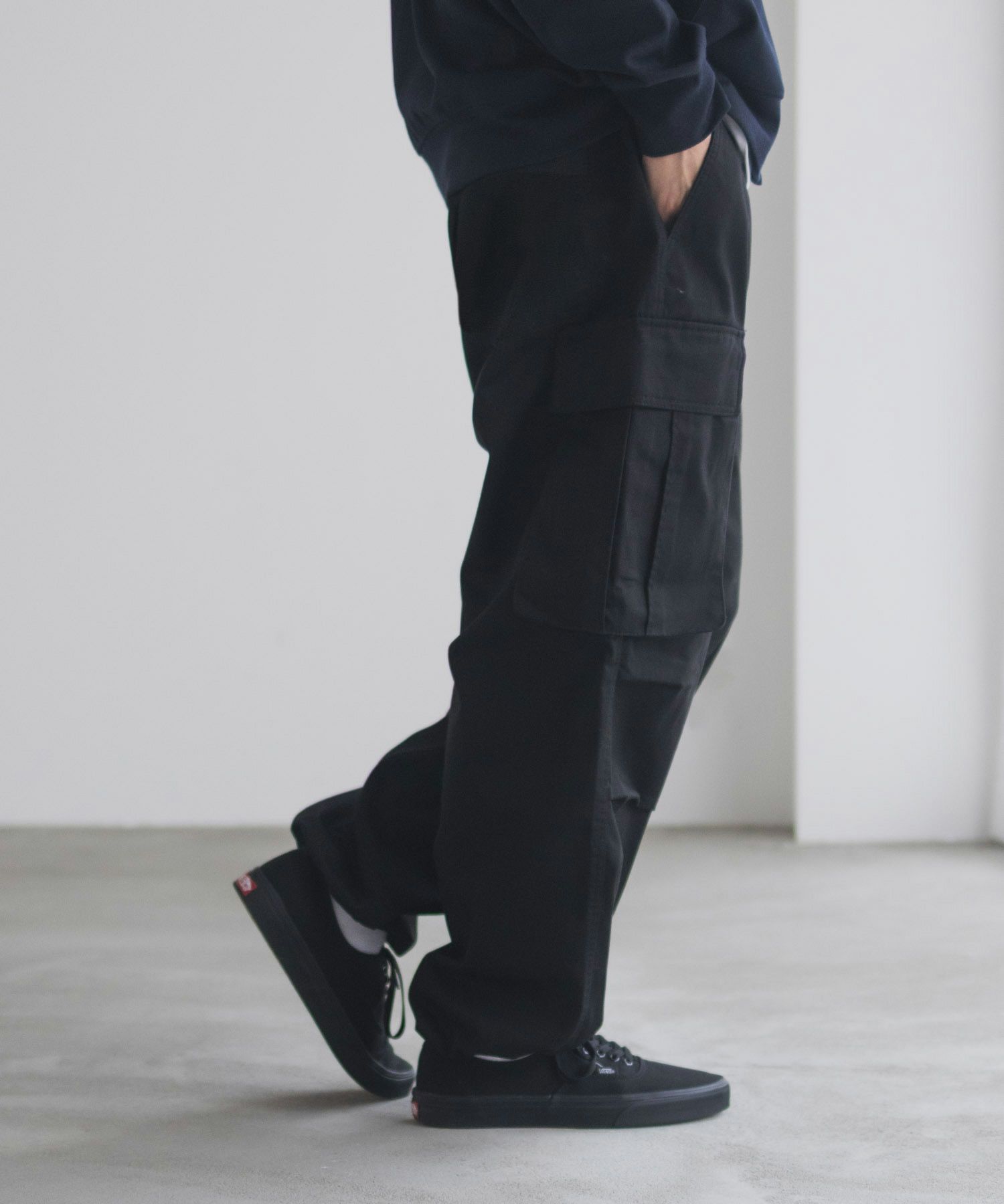NAVY カーゴパンツ メンズ