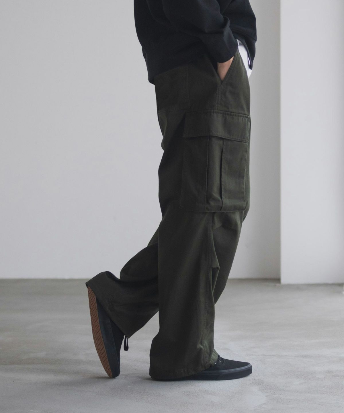 NAVY カーゴパンツ メンズ