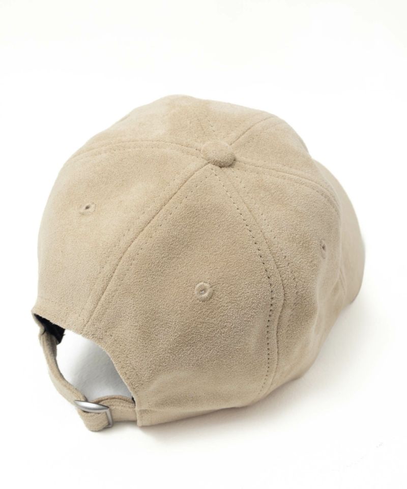 スエードロゴ刺繍キャップ レディース商品画像-4