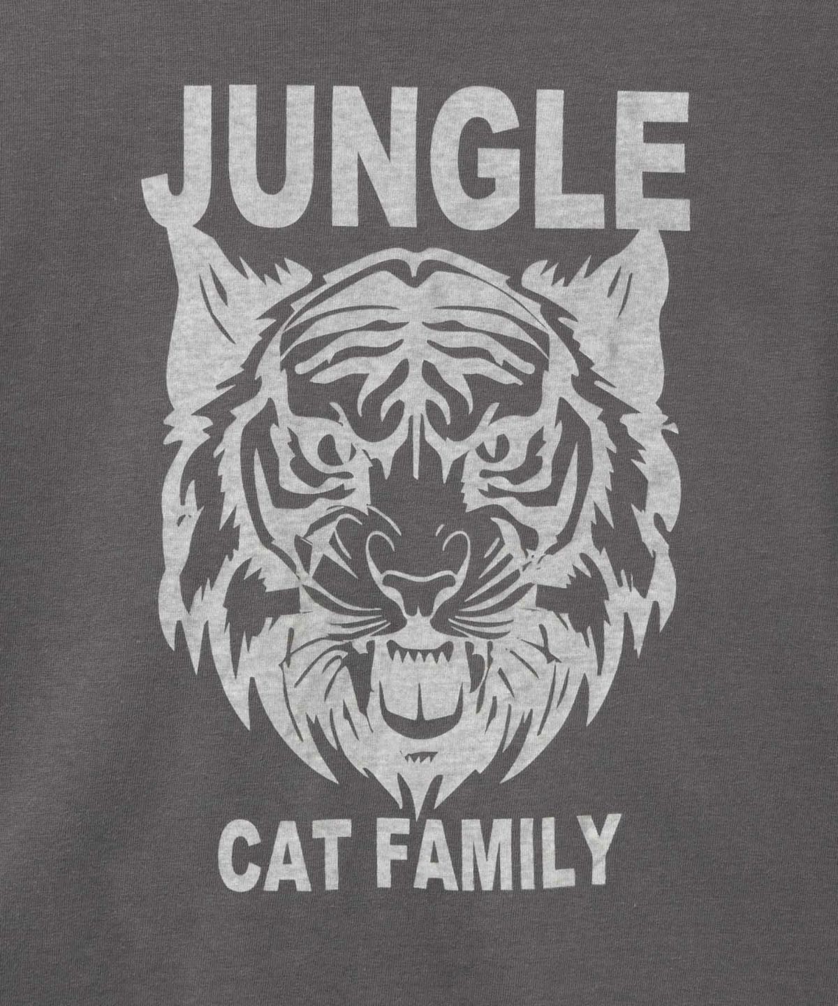 T-GRAPHICS カレッジ風アニマル長袖Tシャツ キッズ メール便 対応商品