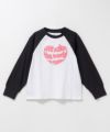 T-GRAPHICS ラグラン長袖Tシャツ キッズ メール便 対応商品