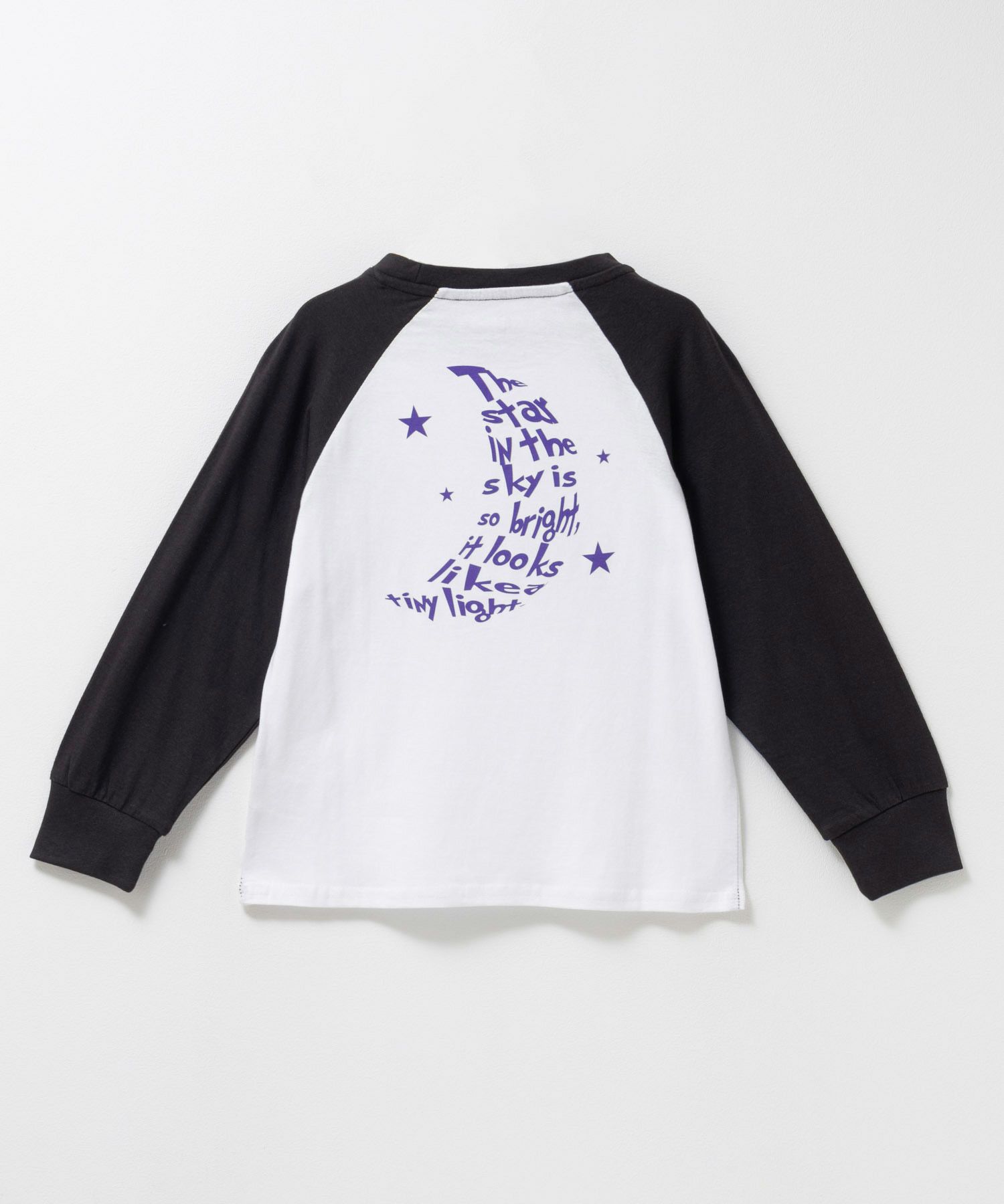 T-GRAPHICS  ラグラン長袖Tシャツ キッズ メール便 対応商品商品画像-4