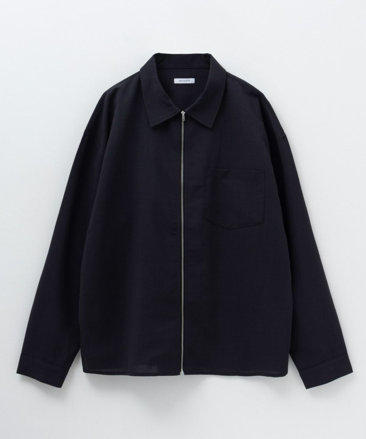 URBAN COLLECTION AIR Smoosy ジップシャツ メンズ