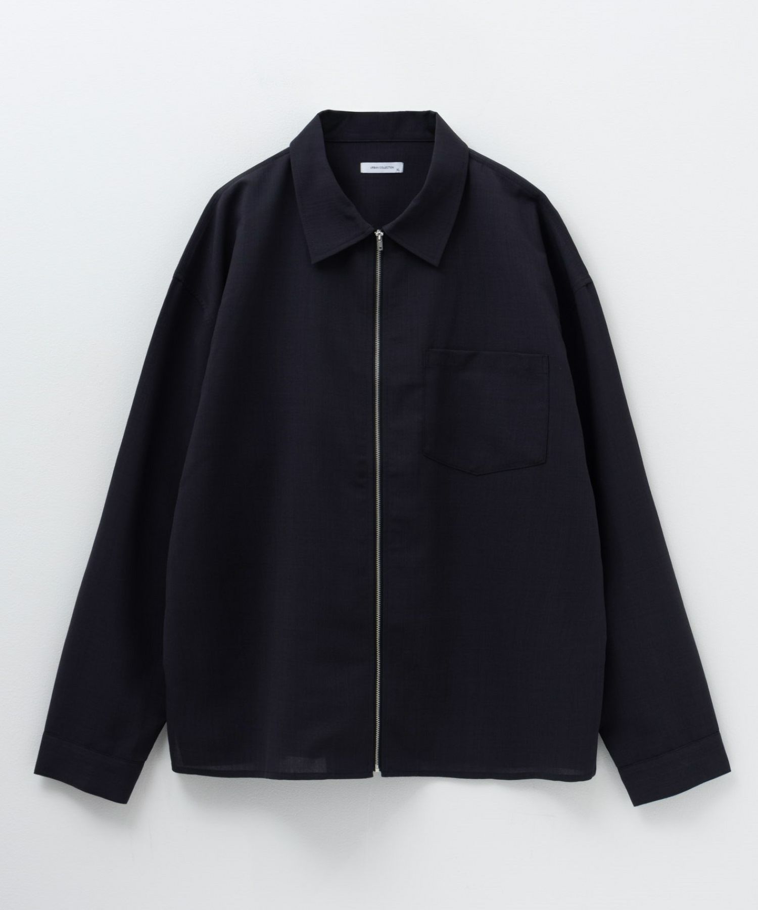 URBAN COLLECTION AIR Smoosy ジップシャツ メンズ