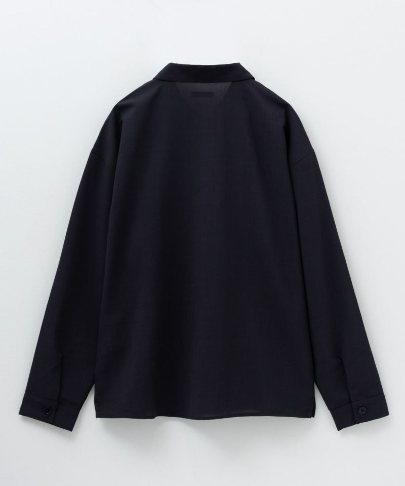 URBAN COLLECTION  AIR Smoosy ジップシャツ メンズ商品画像-10