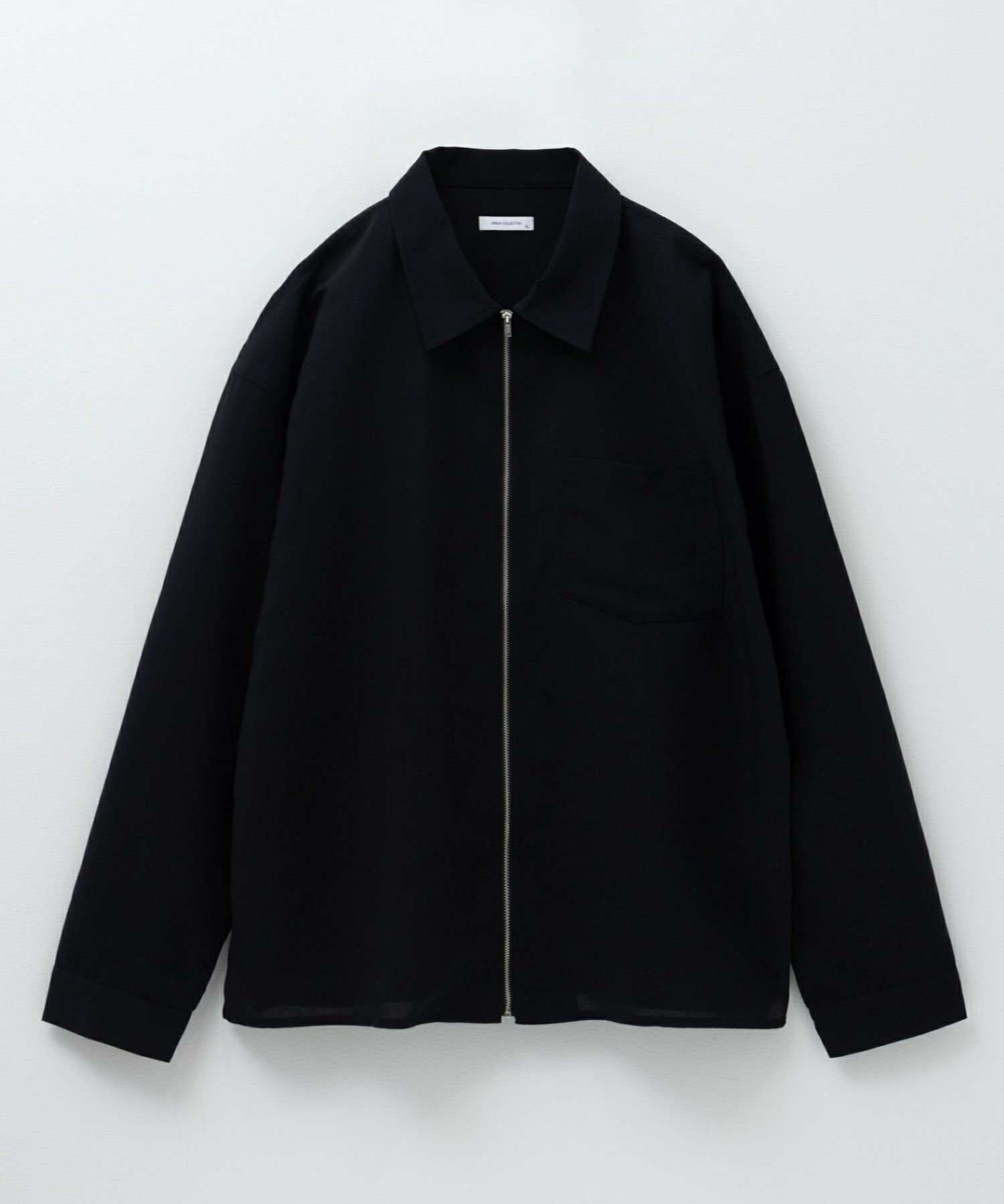 URBAN COLLECTION AIR Smoosy ジップシャツ メンズ