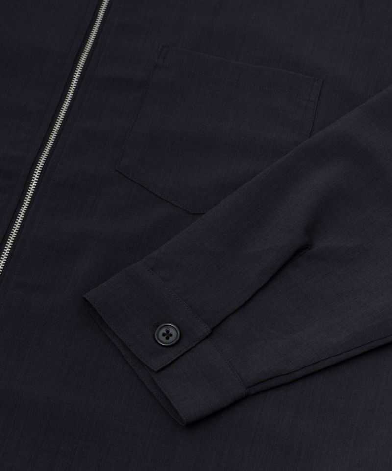 URBAN COLLECTION  AIR Smoosy ジップシャツ メンズ商品画像-16