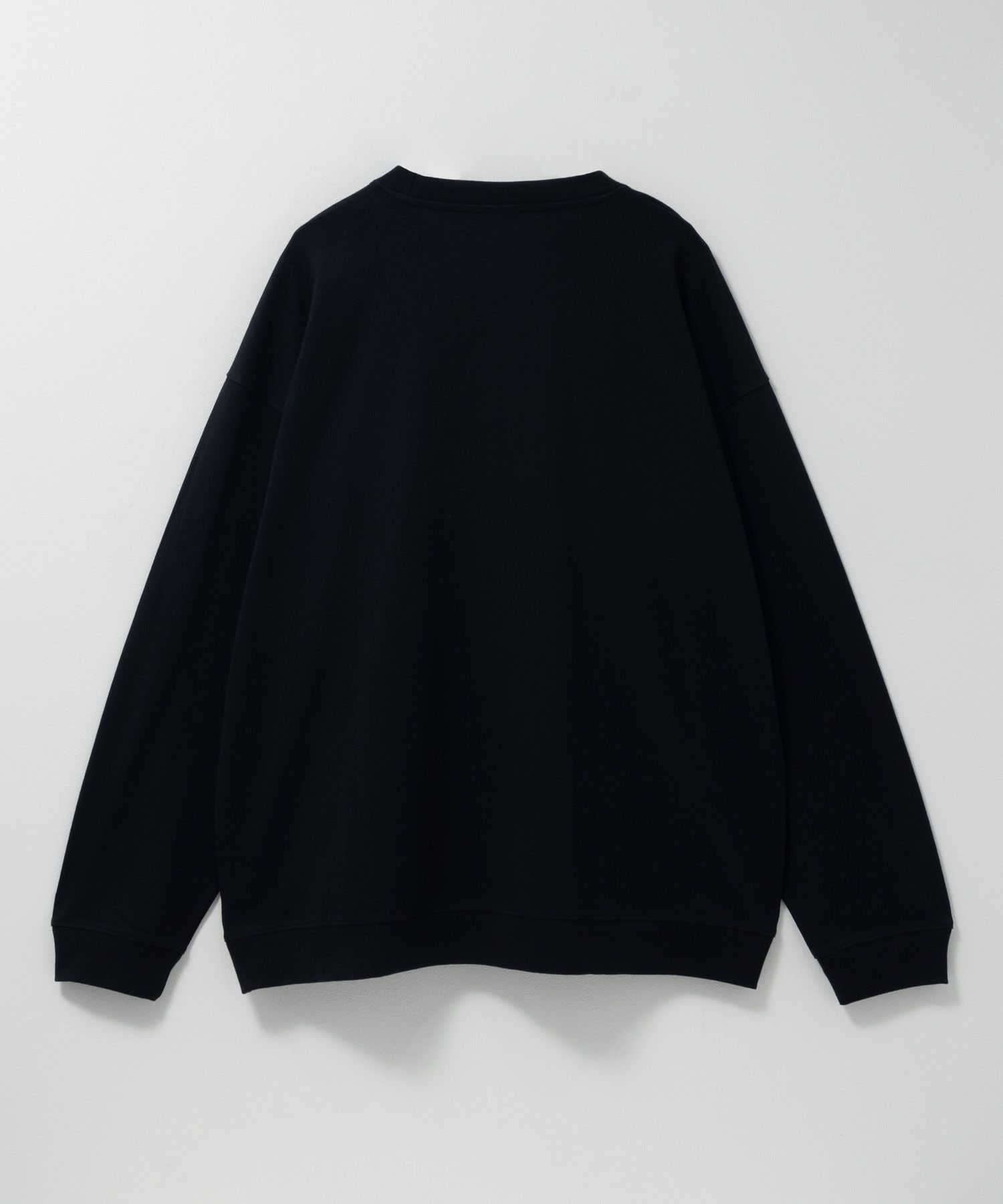 ひげスラブ天竺長袖Tシャツ メンズ商品サムネイル-4