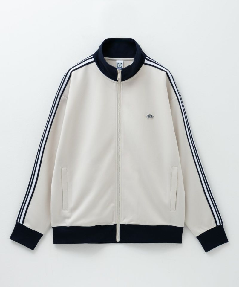 DISCUS ポンチ素材 ワンポイントトラックジャケット メンズ商品画像-1