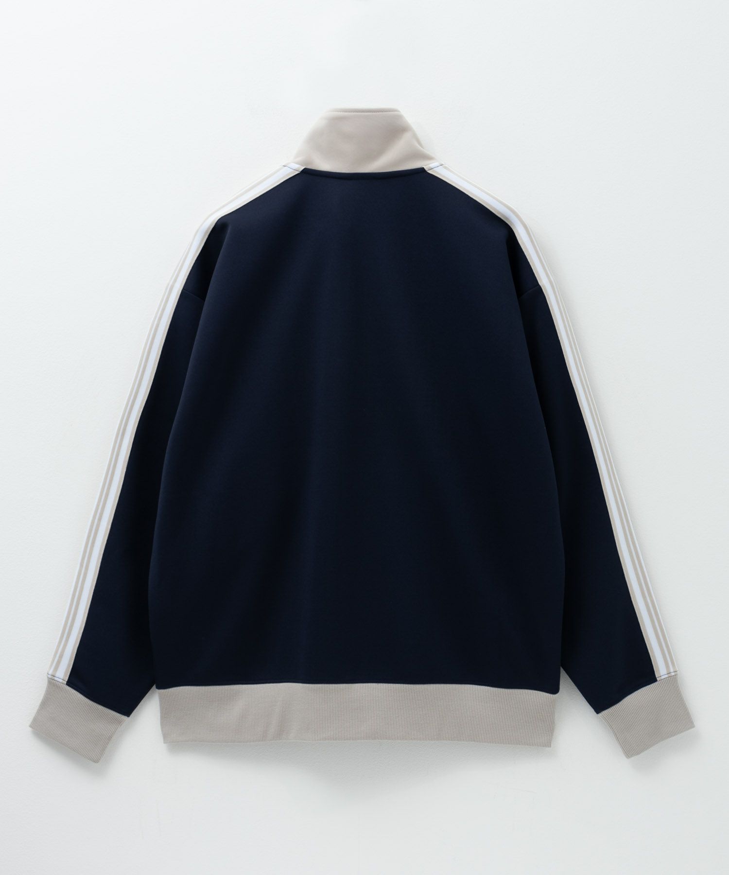DISCUS ポンチ素材 ワンポイントトラックジャケット メンズ商品画像-6