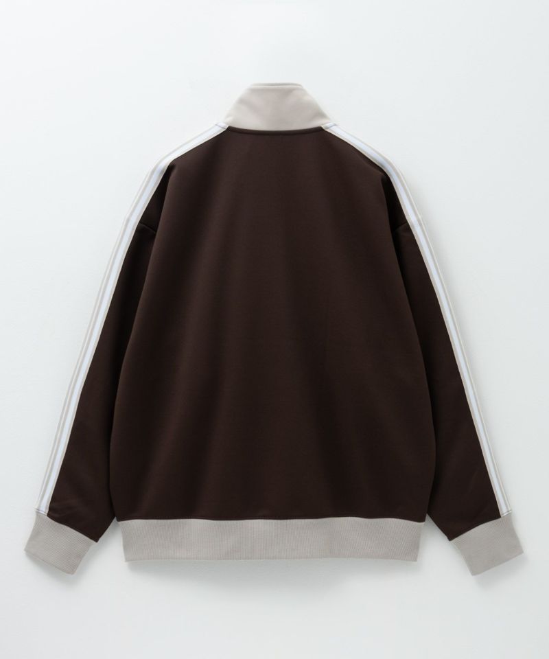 DISCUS  ポンチ素材 ワンポイントトラックジャケット メンズ商品画像-8